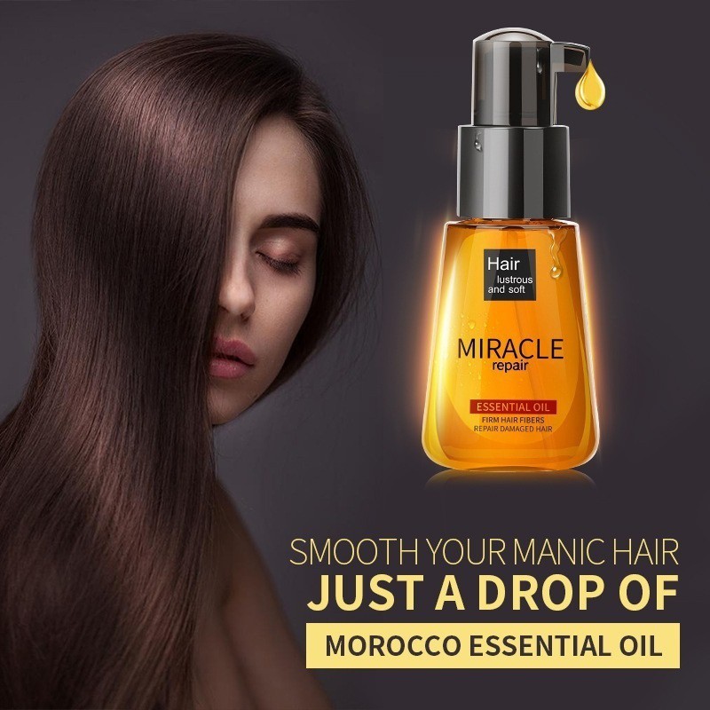 Morocco Argan Oil Hair Care Essence Nourishing Repair Damaged