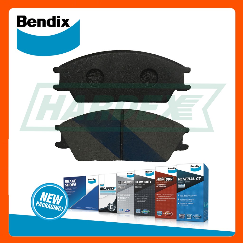 Bendix Brake Pads Front GCT for Hyundai Eon 20122017, Getz 20062011