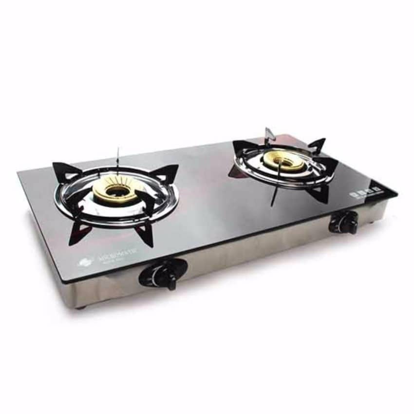 [Authentic] Micromatic Single Double Burner Glass Top Gas Stove with