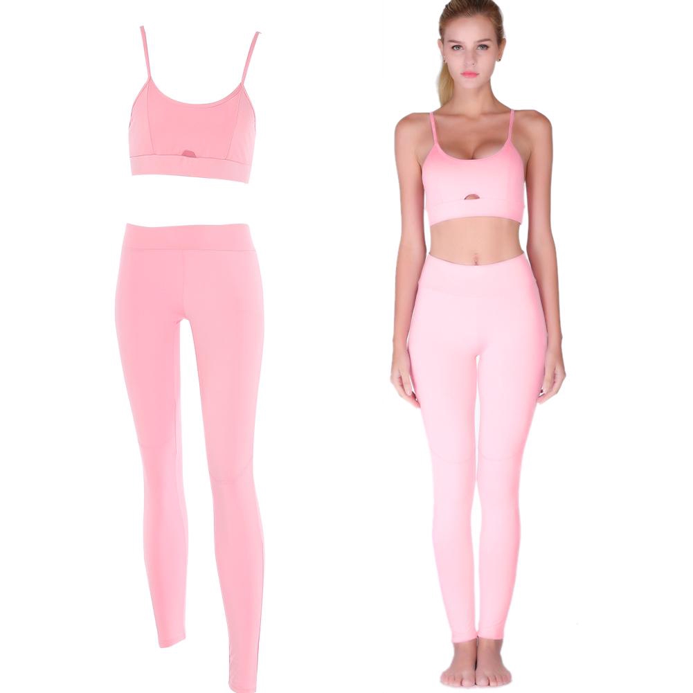 women's sports bra and leggings set