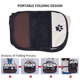【Ready Stock】❁✈✔☃❐☑PetStern Dog Tent Pet Playpen Foldable Pet House Cage Portable Breathable Deliver
