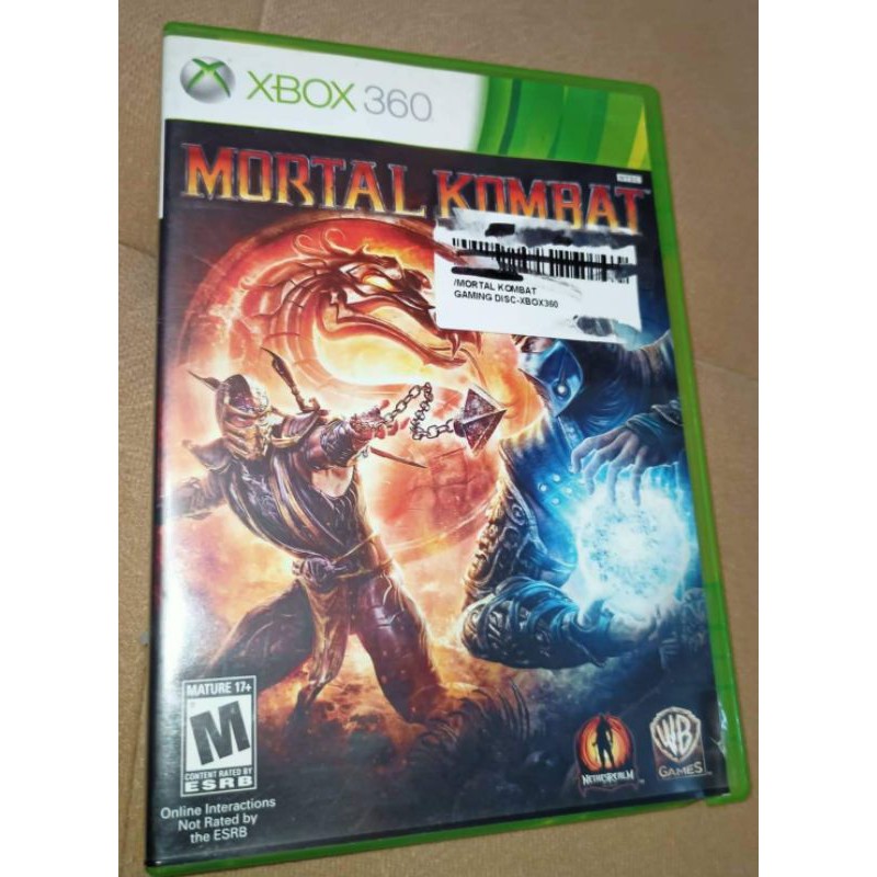 XBOX360 Mortal Kombat (Used) | Shopee Philippines