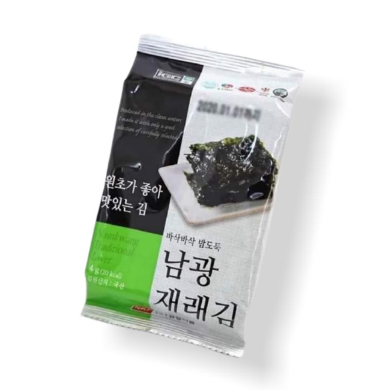 NAMKWANG KOREAN SEASONED SEAWEED SNACK 4g Shopee Philippines