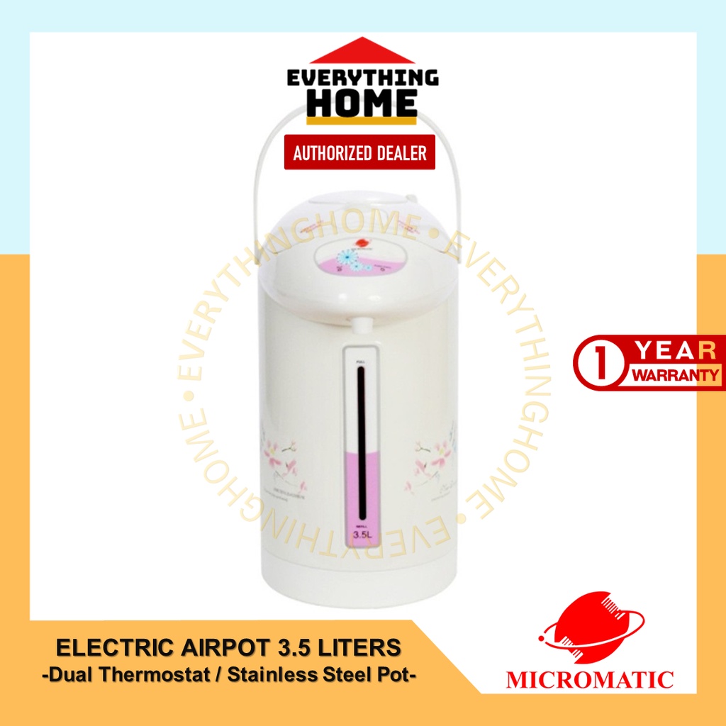 Micromatic Electric Airpot 3.5 Liters / MAP3.5L Shopee Philippines