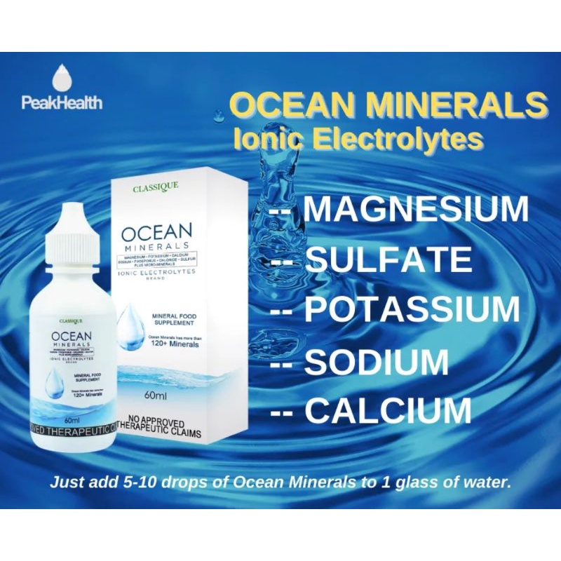 Ocean Minerals by Classique World Shopee Philippines