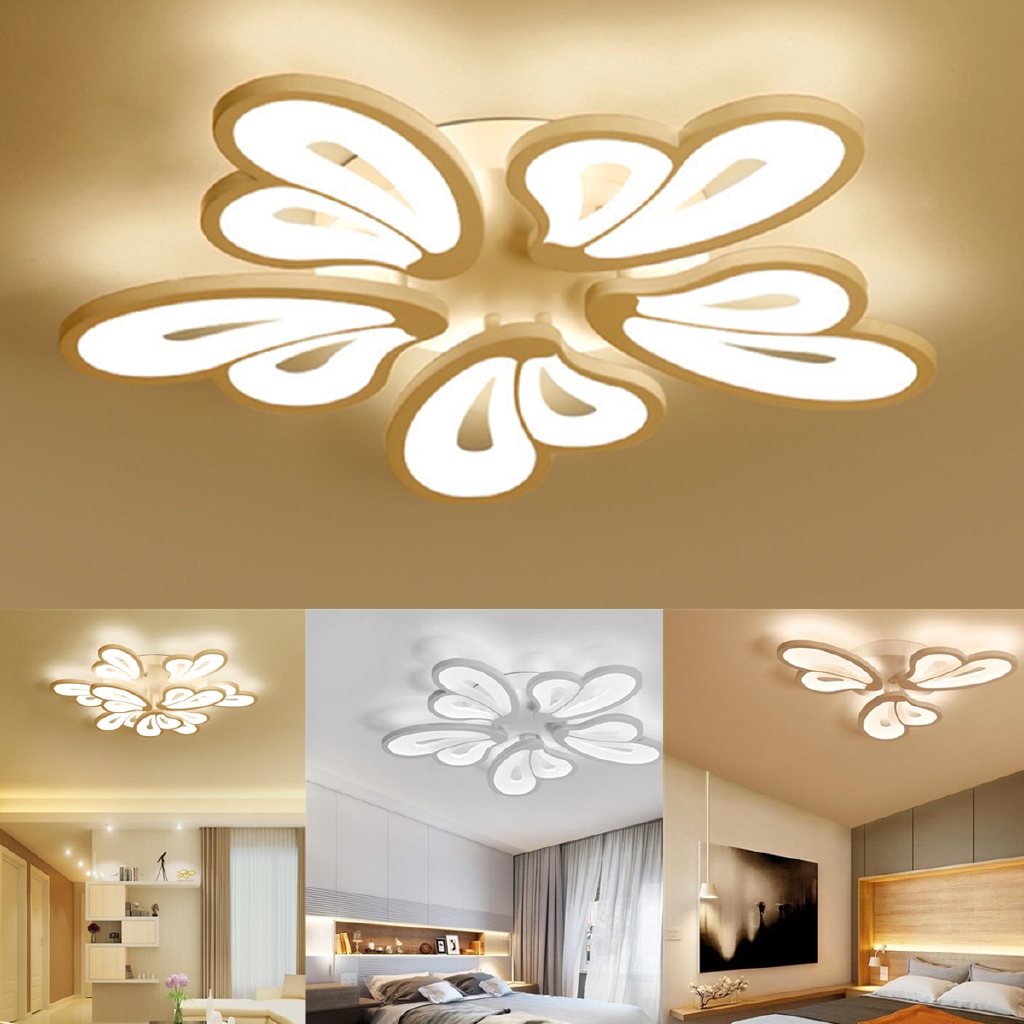 Butterfly Acrylic Led Ceiling Light Pendant Lamp For Modern