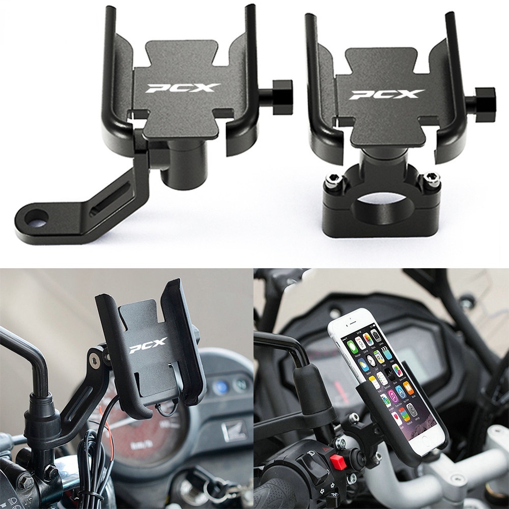 REALZION 2021 For HONDA PCX150 PCX125 PCX160 Handlebar Rearview Mirror