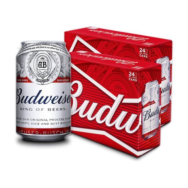 Budweiser Beer 330ml Can X 48 (2 Cases) | Shopee Philippines