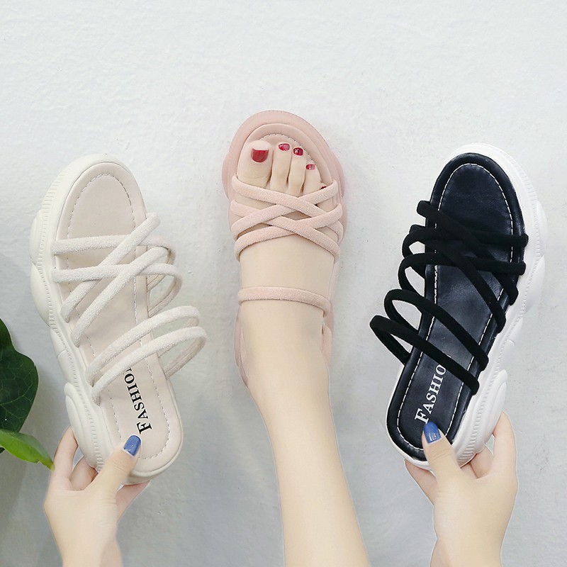 Allstarshoes Korean New Style Personality Comfort Sandals For Women