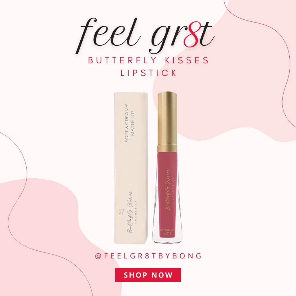 Butterfly Kisses Matte Lipstick Shopee Philippines