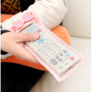 Mr.Dolphin #18.5*8cm.Lace TV Remote Control Protect Anti-Dust Fashion Cute Cover Bags #4