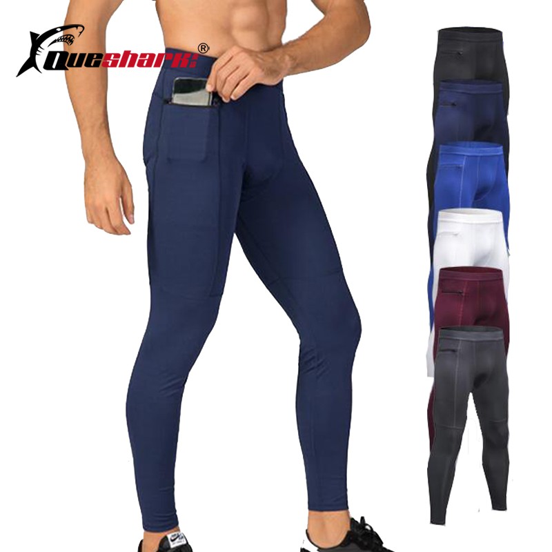 compression pants with cup pocket