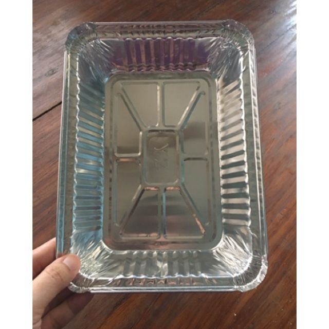 Medium Aluminum Tray Size