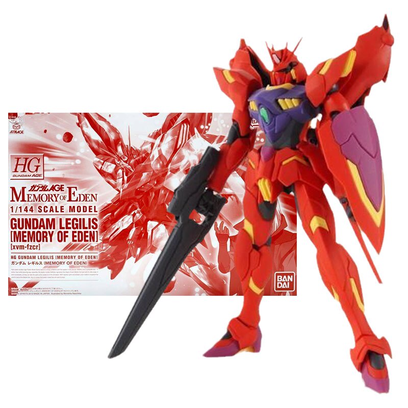 Bandai Gundam Model Kit Anime Figure Hg Age Legilis Memory Of Eden