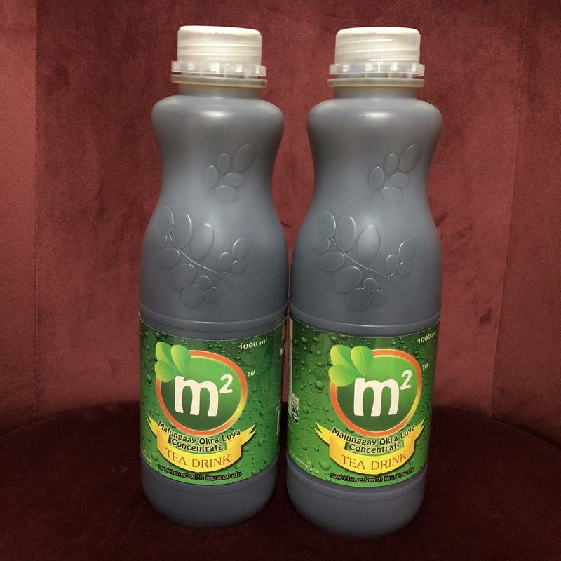 2bottles-of-m2-malunggay-tea-drink-concentrated-1l-shopee-philippines