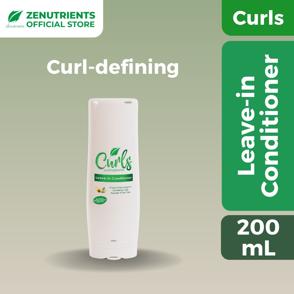 Curls by Zenutrients Avocado and Tea Tree ProteinFree LeaveIn