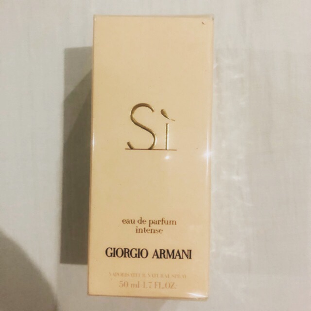 giorgio armani si eau de parfum intense