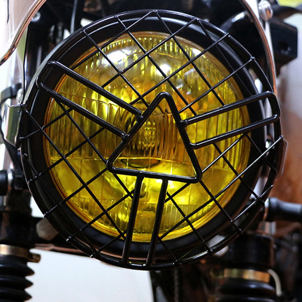 motorcycle headlight grill cover