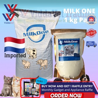 1-kilo MILK ONE - Goat's milk replacer for Pets / Animals dog cat nursing milk VIDDAVET MILK One 1kg