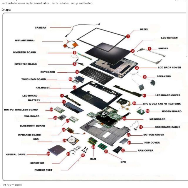 dell laptop parts, Online Shop Shopee Philippines
