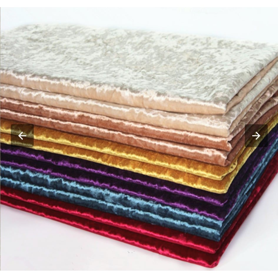 KATE Presyong DIVISORIA Velvet Tela / Textile Fabric 60 width per