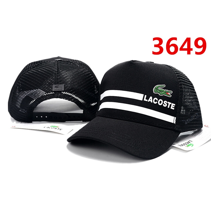 lacoste mesh cap