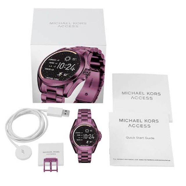 michael kors bradshaw plum