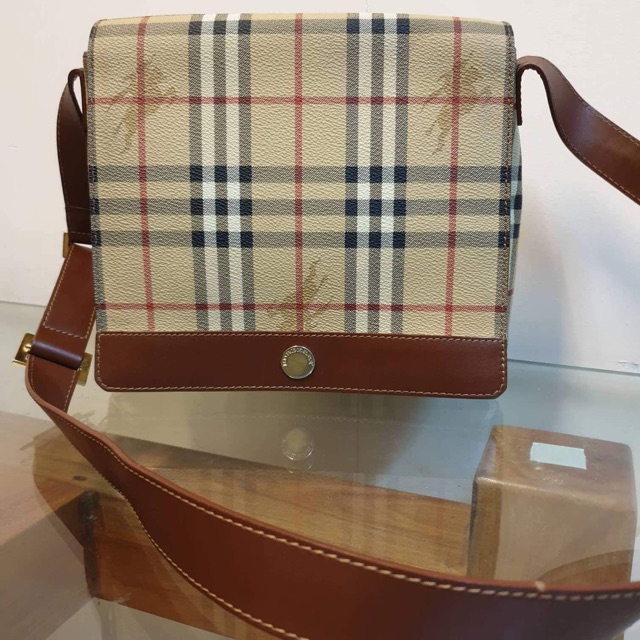 BURBERRY Vintage Sling Bag | Shopee Philippines