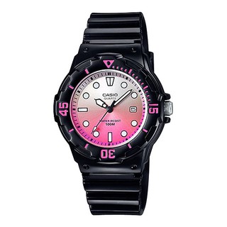 Casio (LRW-200H-4EVDR) Black Resin Strap 100 Meter Quartz Watch for Women #2
