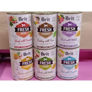 Brit Fresh in can Dog Food 400g.