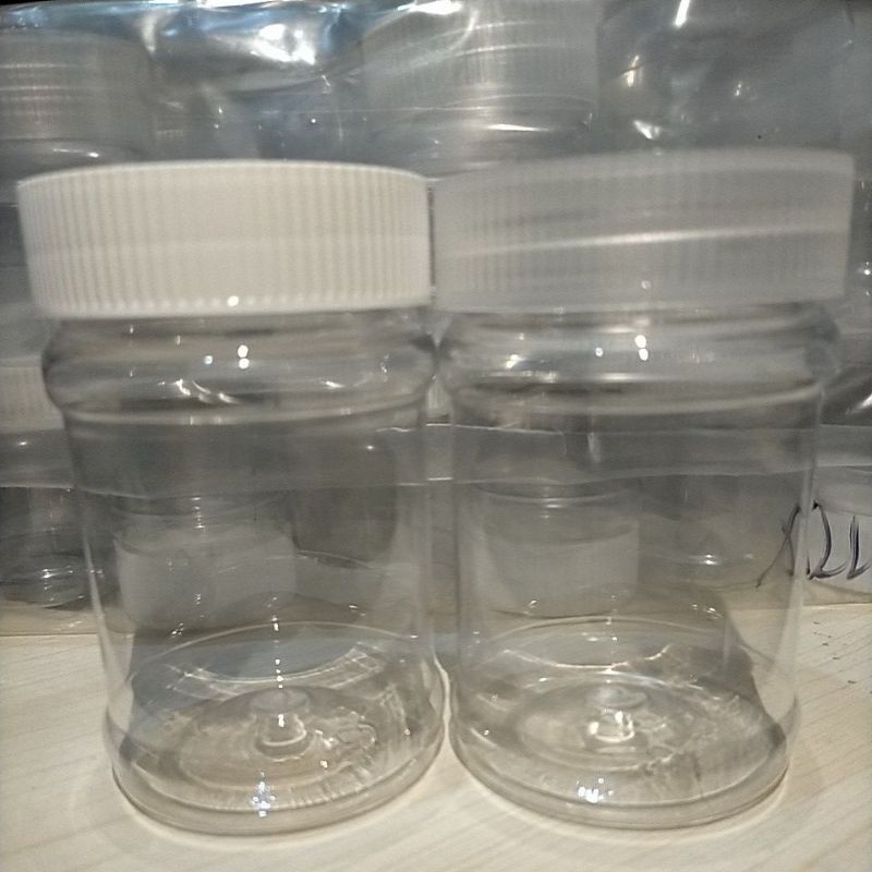 PLASTIC JAR PEANUT 237ml w/Free Shrinkable Seal | Shopee Philippines