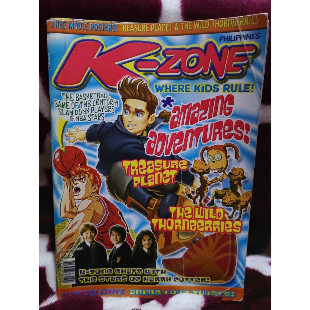 K Zone Magazine Collectibles Shopee Philippines