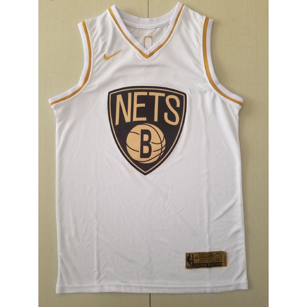 white and gold nba jersey