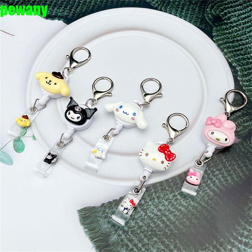 PEWANY Creative Retractable Badge Reel Cartoon Nurse Badge Holder Cute ...