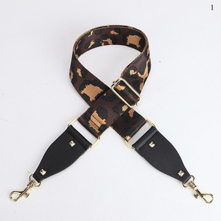 leopard print bag strap