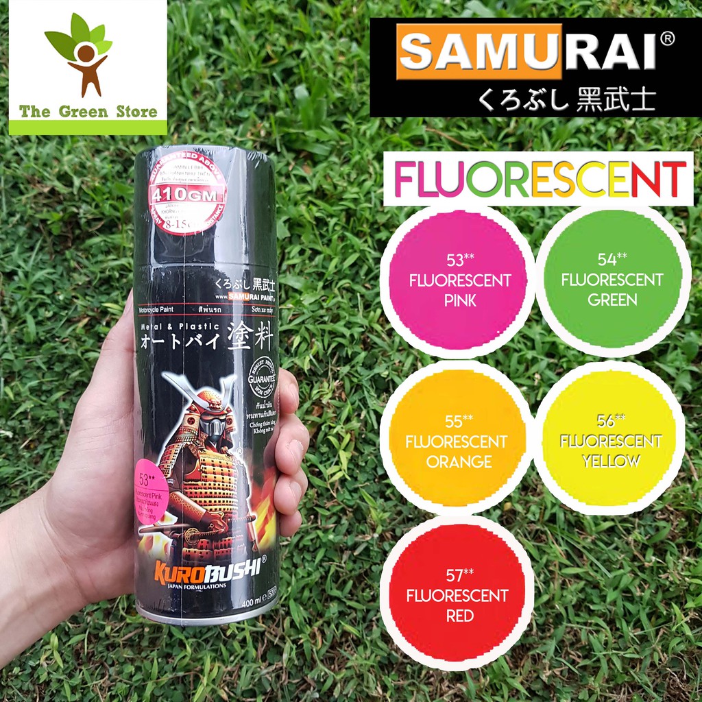 samurai-spray-paint-fluorescent-400ml-shopee-philippines