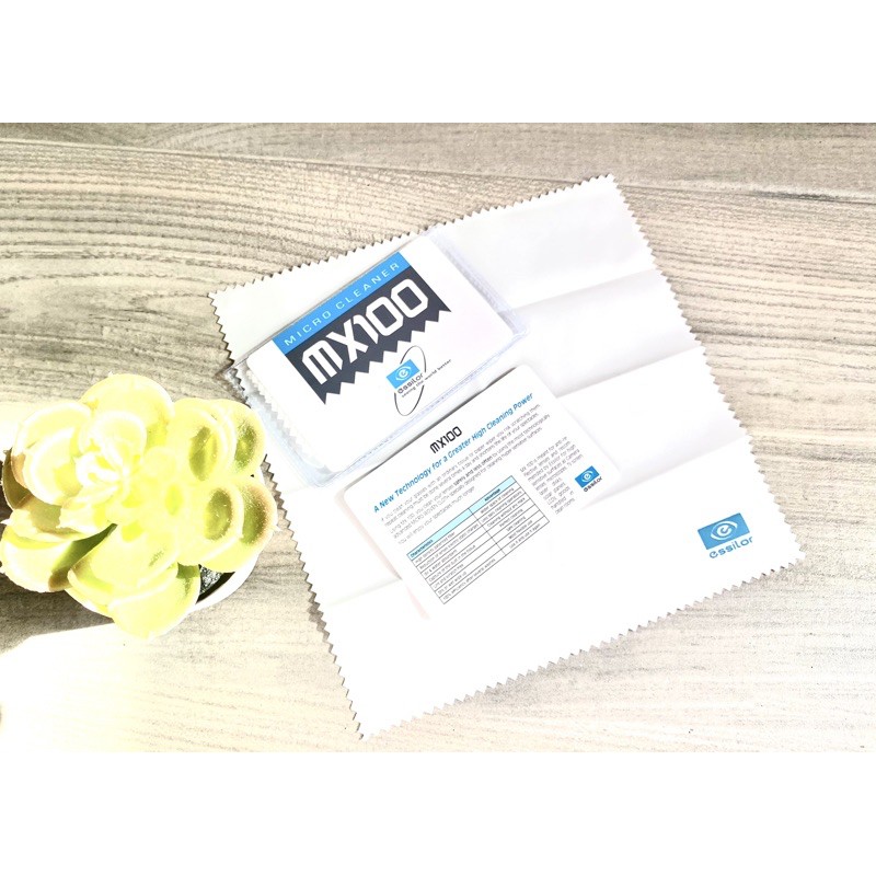 Essilor MX100 eyeglass cleaner wiper cloth Shopee Philippines