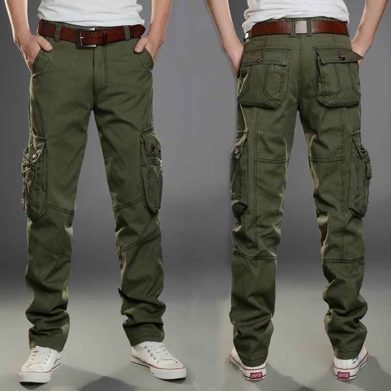black military joggers