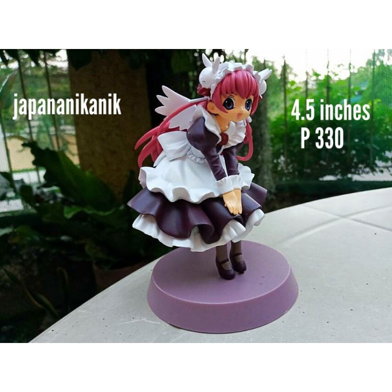 Anime Pink Haired Girl With Usagi Clip Maid Figure Shopee Philippines
