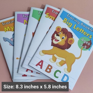 Tracing Booklet for Kids (alphabet, numbers, name)