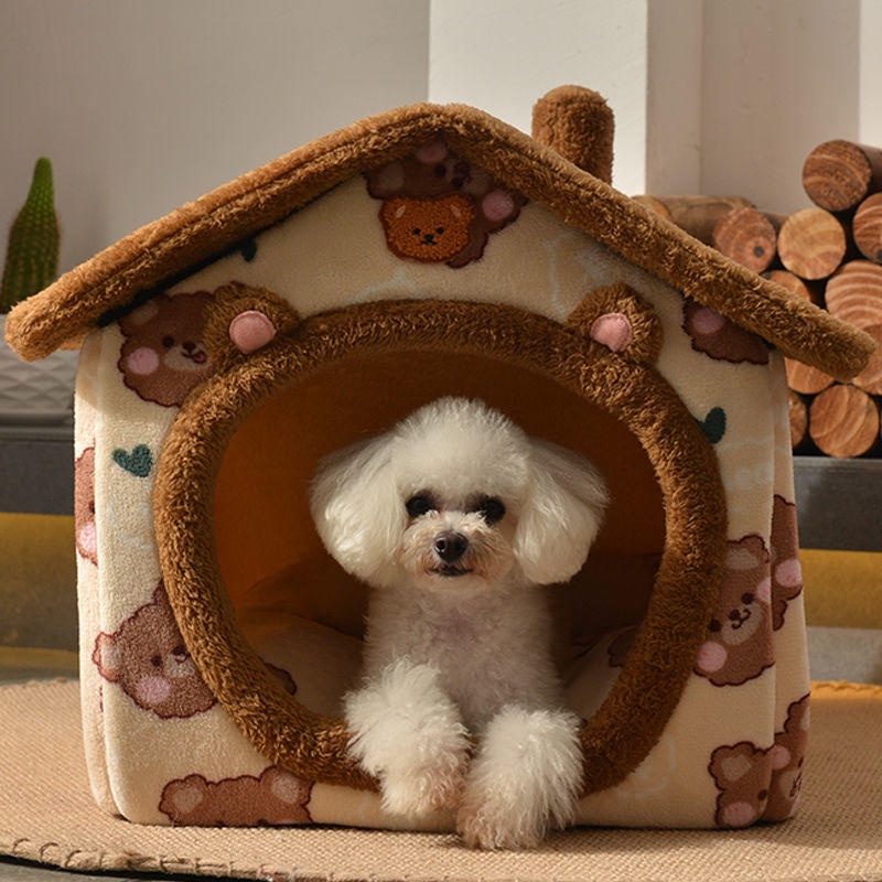 Special sale dog kennel Four seasons universal dog house Small dog Teddy removable and washable cat kennel dog house Summer cool kennel pet dog supplies #6