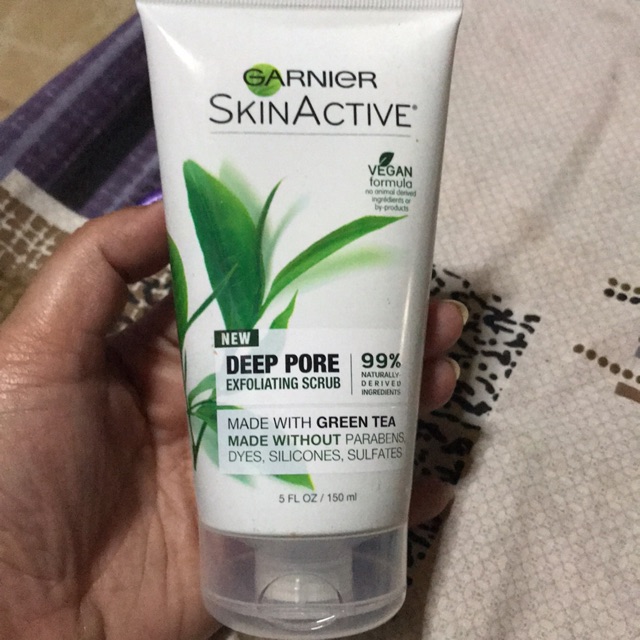 garnier exfoliating cleanser