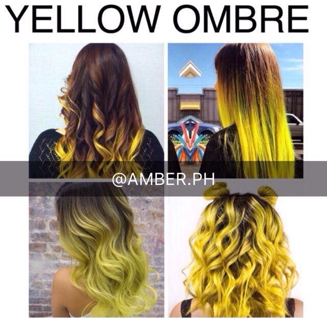 Yellow Ombre Shopee Philippines