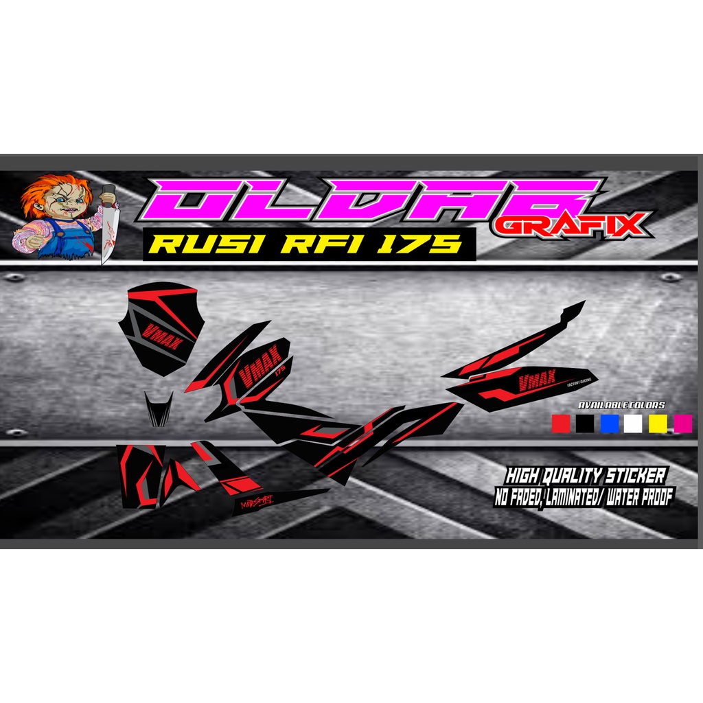 rusi sticker design
