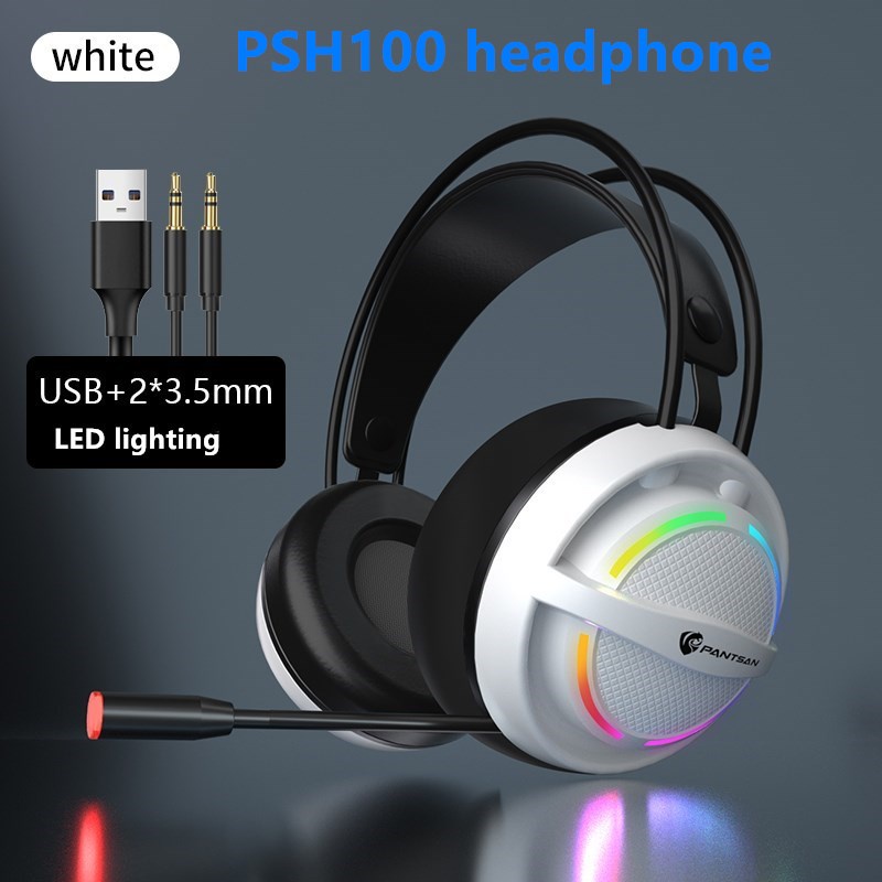 【Philippine cod】 Gaming Headphones with MIC Wired Gaming Headset Noise
