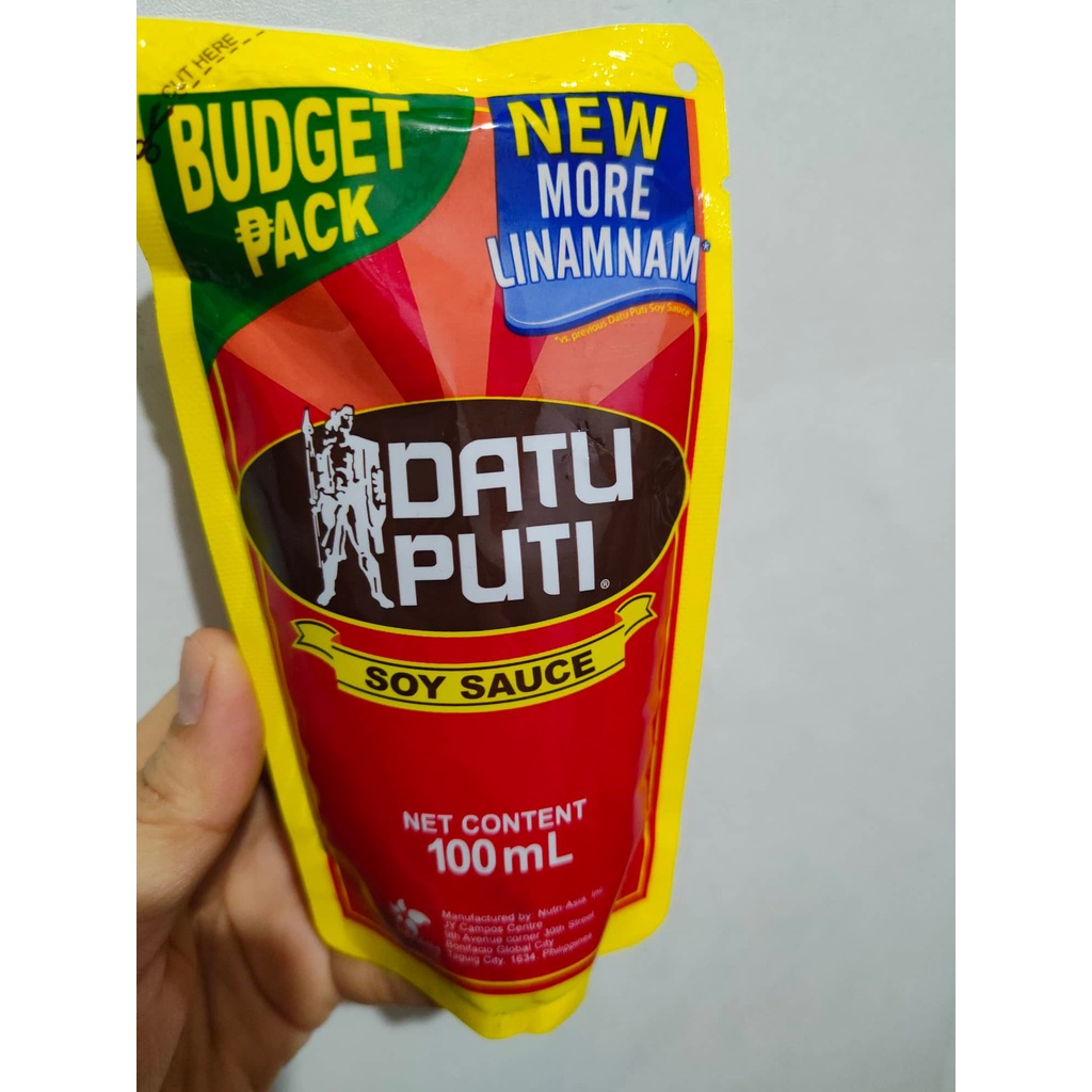 DATU PUTI SOY SAUCE POUCH TOYO 100ML Shopee Philippines