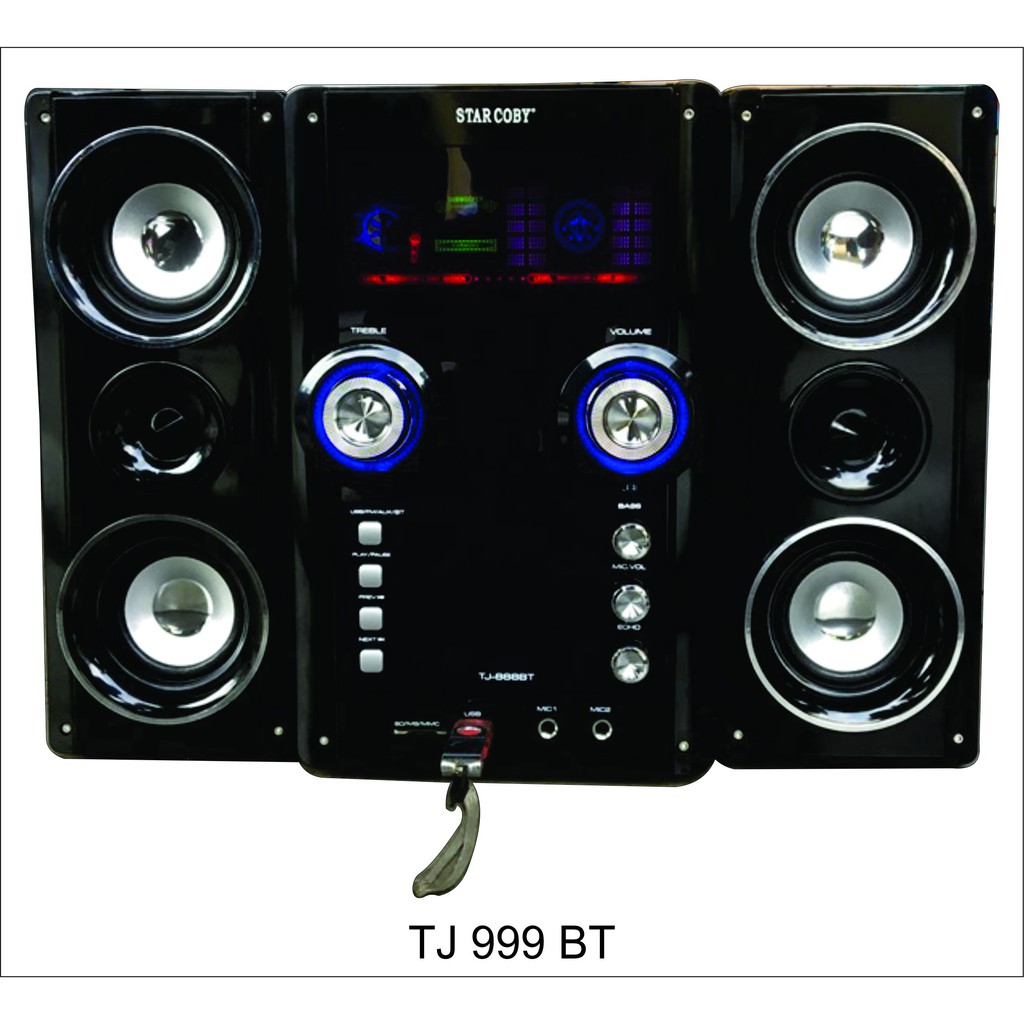 coby multimedia speaker system