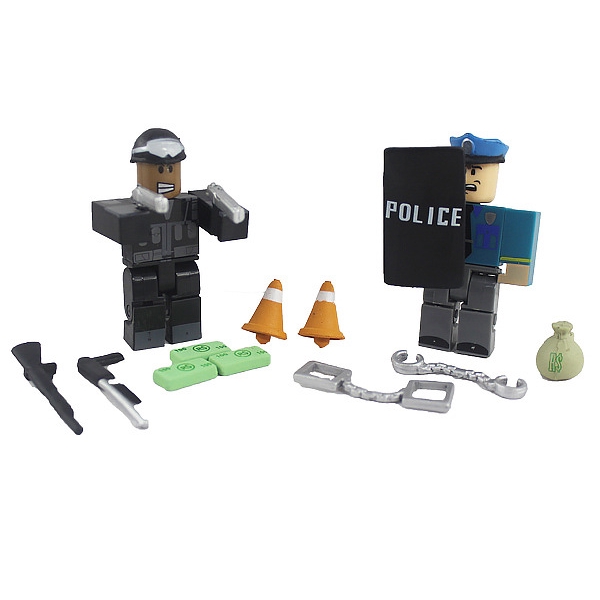 4pcs Set Virtual World Roblox Jailbreak Escape Pvc Action Figure Toy Collection Model Birthday Gift Shopee Philippines - roblox jailbreak great escape shopee philippines