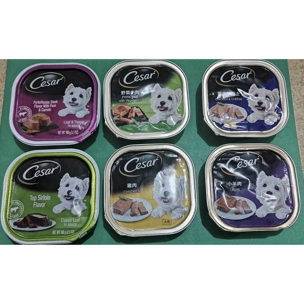 Cesar wet dog food 100g | Shopee Philippines