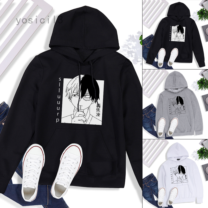 my hero academia todoroki hoodie